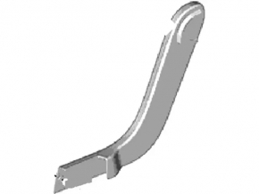 Rear seat trim, left, 2nd row, right, Ford C-max MK2 13-18, black