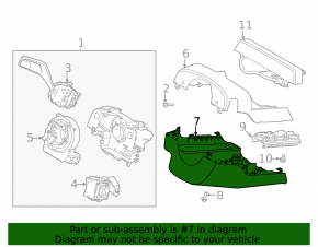 2021-23 Ford Mustang Mach-E Steering Column Assembly (2-Piece)