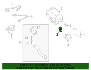 Nissan Rogue 21-24 Fuel Canister Valve