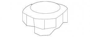 GMC Terrain 10-17 Coolant Expansion Tank Cap