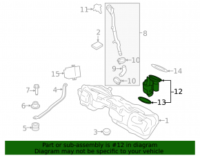 Fuel pump for BMW 3 Series F30 12-18 N47
