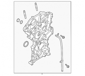 Front Engine Cover Hyundai Elantra 21- 2.0 G4NS