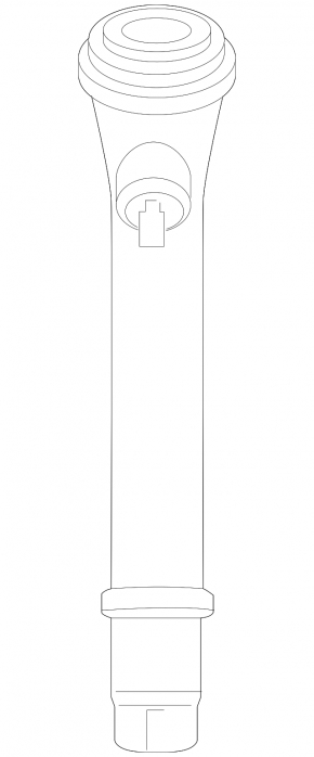 Chevrolet Malibu 16-23 Windshield Washer Reservoir Neck Without Cap