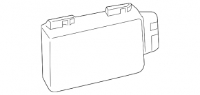 Blind Spot Sensor (BSM) left BMW 7 G70 23-25