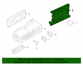 Audi Q3 Relay Block 8U 15-18