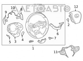 Right paddle shifter for Lexus ES 19-26