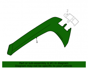 Rear right fender arch trim Hyundai Tucson 22-24 Korea