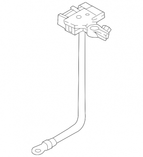 Negative terminal of Audi A5 F5 17-25 with sensor
