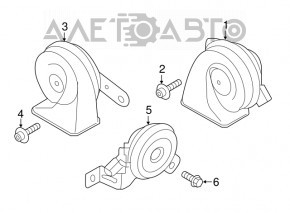 Signal high left Kia Sorento 16-20