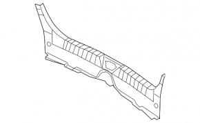 Trunk opening trim Mazda 3 14-18 BM
