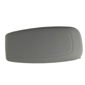 Console center armrest Ford Mustang Mach-E 21-23 leather black with gray stitching