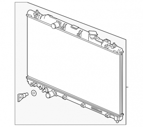 Honda HR-V 23-26 2.0T Water Cooling Radiator