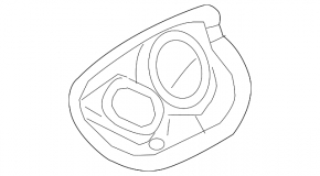 VW Taos 22-25 fuel filler neck seal