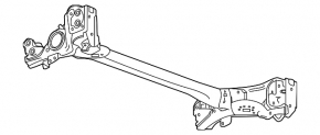 Rear beam Chevrolet Cruze 16-