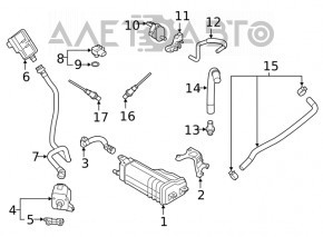 Absorber pump Subaru Forester 25-26