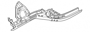 Quarter front left Hyundai Sonata 20-22