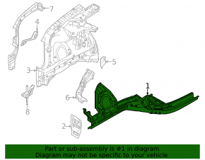 Front quarter left Hyundai Sonata 20-22