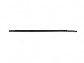 Molding door-glass central rear right Fiat 500X 16-22 black