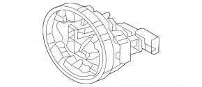 Lexus RZ 23-26 grille emblem base