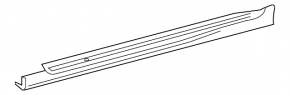 Right threshold for Lexus GS350 GS450h 13-15 pre-restyling