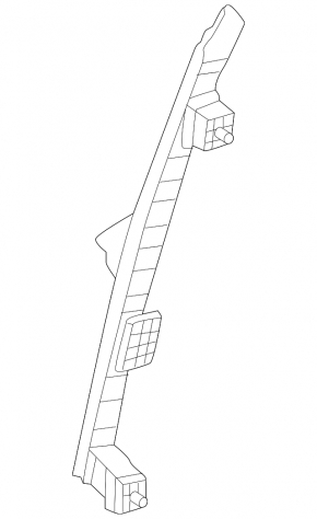 Kia EV6 22-24 Rear Right Door Glass Guide