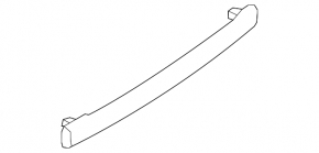 Nissan Rogue 14-18 Rear Bumper Absorber Type 2