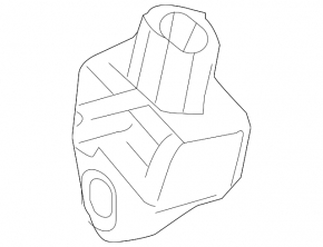 Airbag sensor center pillar left Toyota Venza 21-