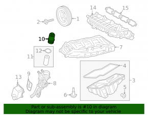 Oil Filter Housing Cover Porsche Macan 17-24 2.0T