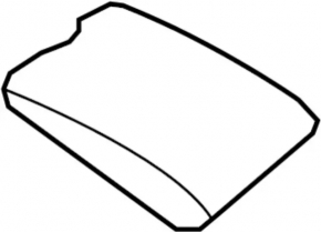 Armrest Infiniti QX50 19- black, leather, dents