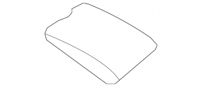 Armrest Infiniti QX50 19- black, leather, dents