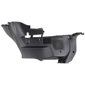 Left arch trim Ford Explorer 20 - without subwoofer, for 3 rows, black, scratches