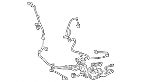 Cadillac CTS 14- Passenger Seat Wiring