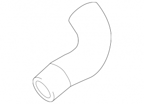 Intercooler pipe upper first Hyundai Veloster 12-17 1.6