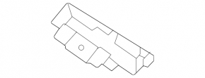 Front bumper mount left VW Atlas 21-23
