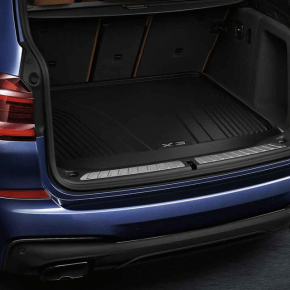 Trunk mat BMW X3 G01 18-21 rubber, black