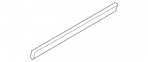 Rear left door seal BMW i3 14-21 bottom