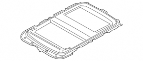 Sunroof assembly Mini Cooper F56 3d 14-18