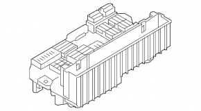 Front fuse box for BMW X5 E70 07-13