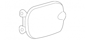 Fuel filler door for the 2010 Toyota Sequoia