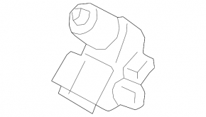 Window lifter motor front right Hyundai Santa FE 19-23