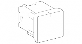 Toyota Rav4 16-18 hybrid dashboard button block