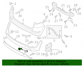 Plug towing hook rear bumper Hyundai Tucson 16-18 dorest