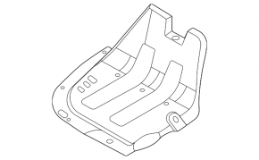 Left rear bumper guard for Kia K5 21-24