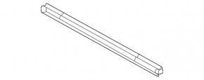 Glass seal inside rear right door Mazda CX-30 20-