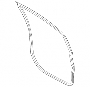 Front right door seal Ford Ecosport 18-20