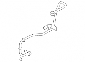 Audi Q3 15-18 turbo oil supply pipe
