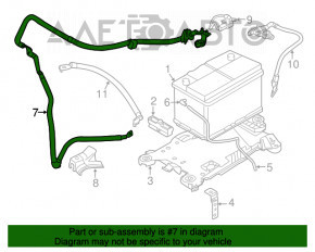 Positive terminal Mini Cooper F56 3d 14-