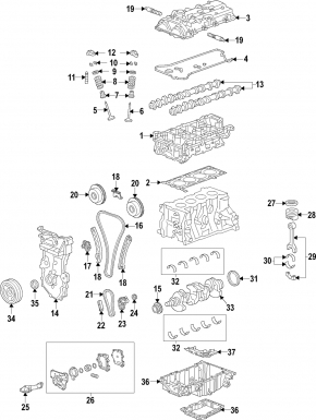 Chevrolet Equinox 18-22 LYX Engine Oil Pump