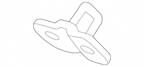 Cadillac CT4 20-26 trunk door lock bracket