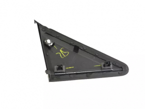 Triangle molding wing cap left Dodge Grand Caravan 11-20 black